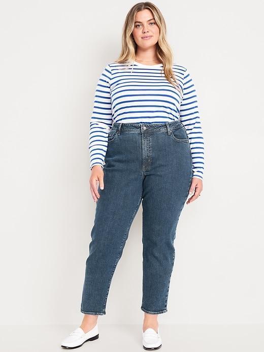 High-Waisted OG Straight Ankle Jeans Product Image