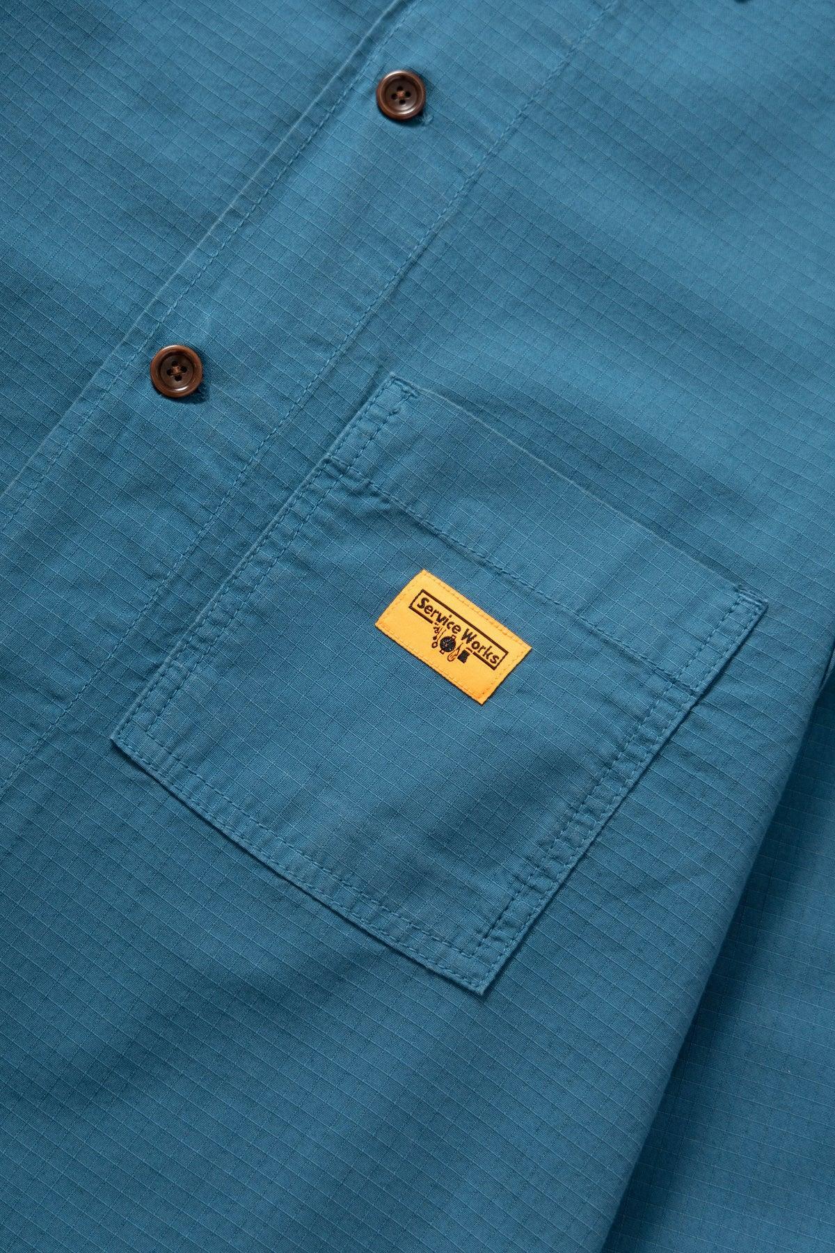 Service Works - Ripstop Front Of House Jacket - Ocean Product Image