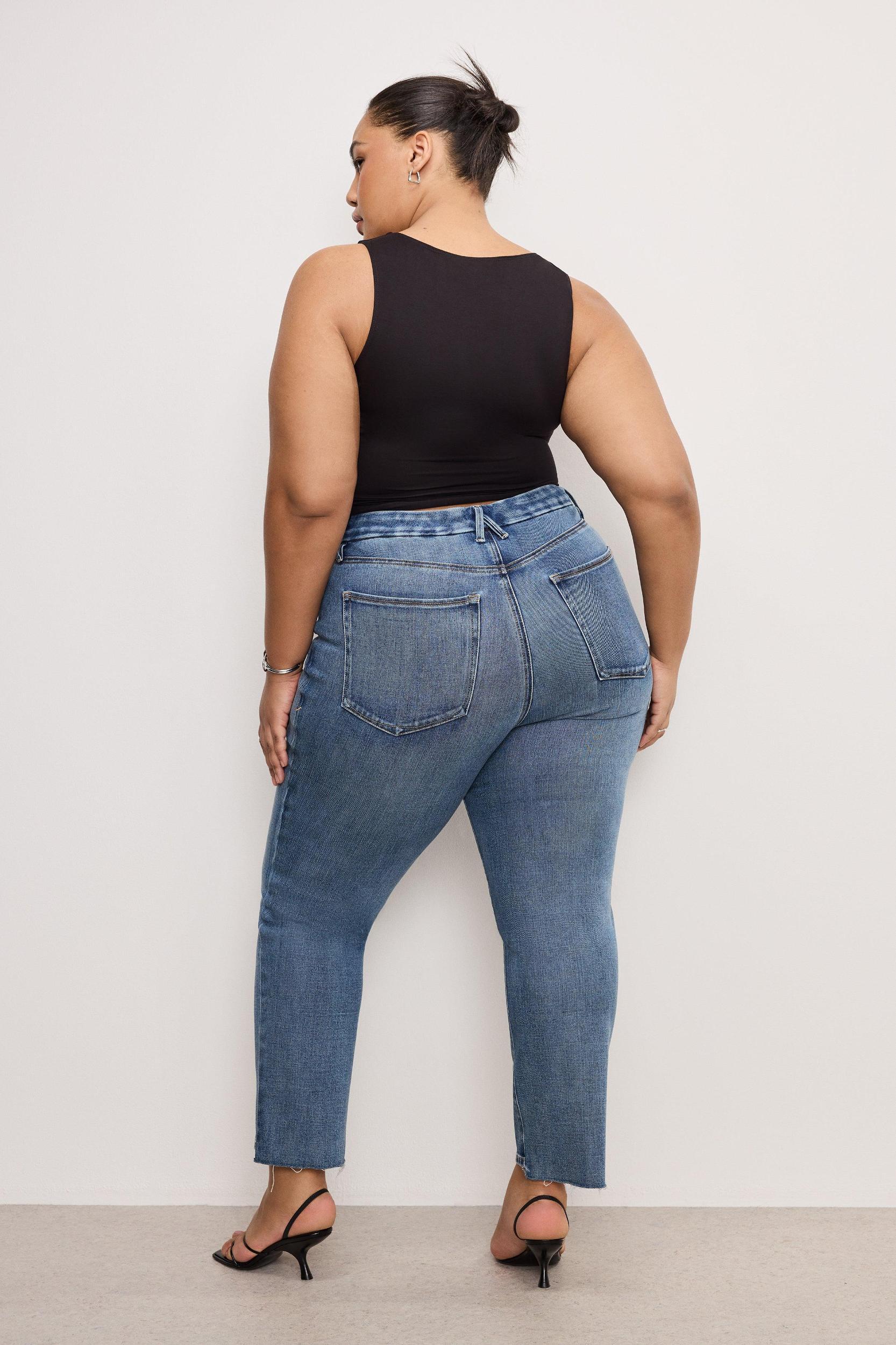 SOFT TECH GOOD LEGS STRAIGHT JEANS | INDIGO855 Product Image