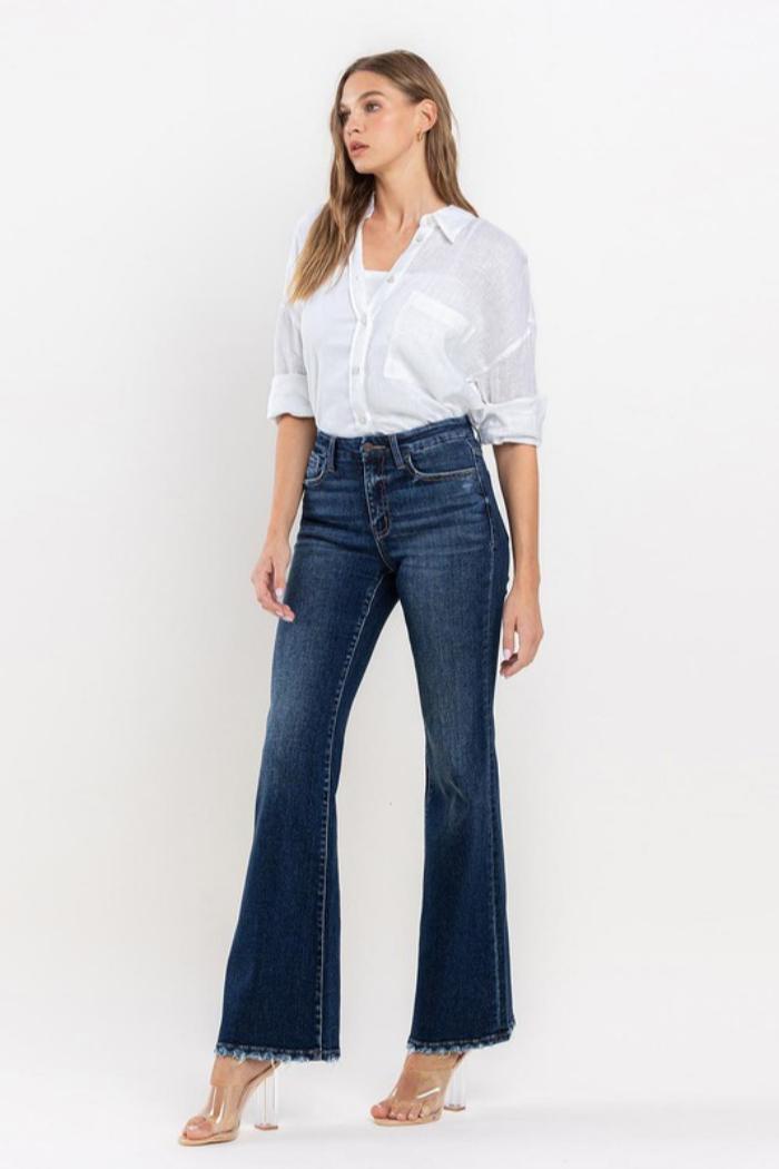 High Rise Relaxed Flare Product Image