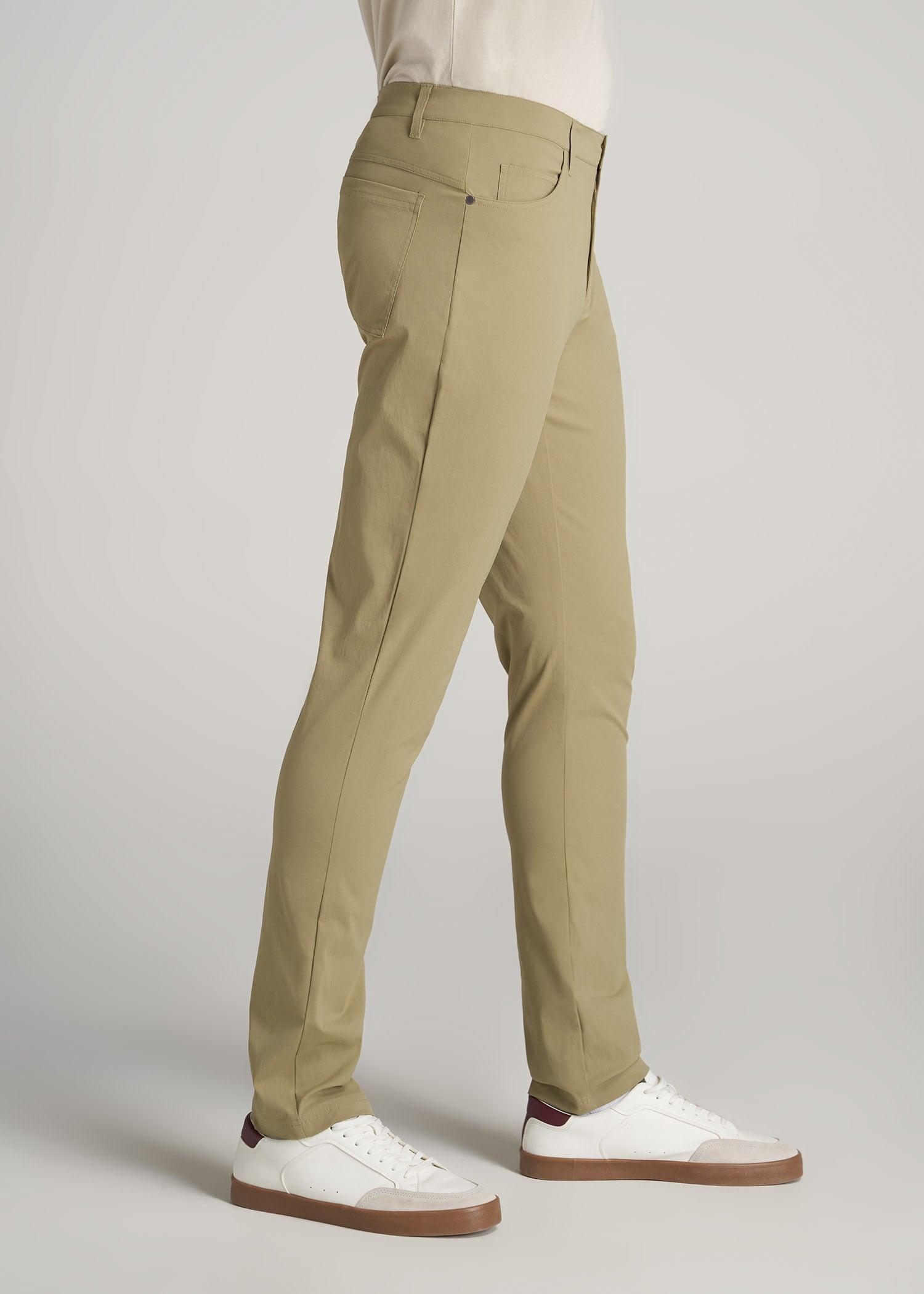 TAPERED-FIT Traveler Pants for Tall Men in Black Product Image