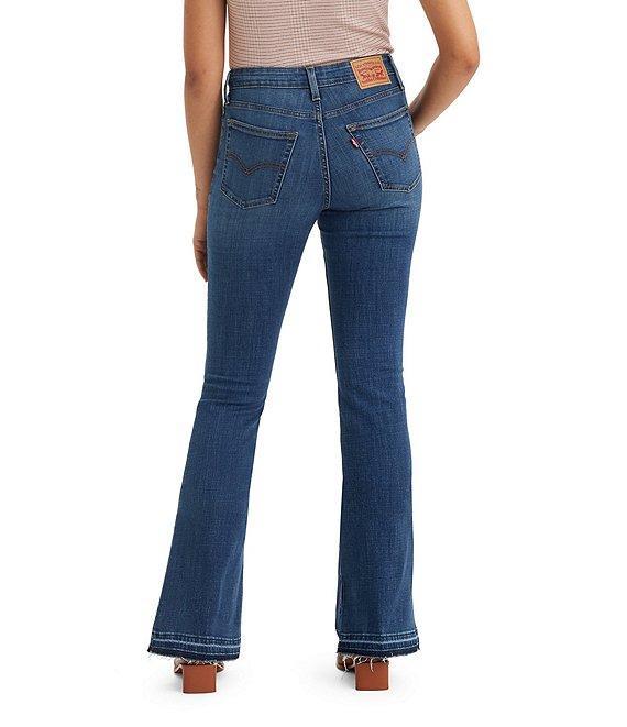 Levi's® 726 High Rise Frayed Hem Flare Jeans Product Image