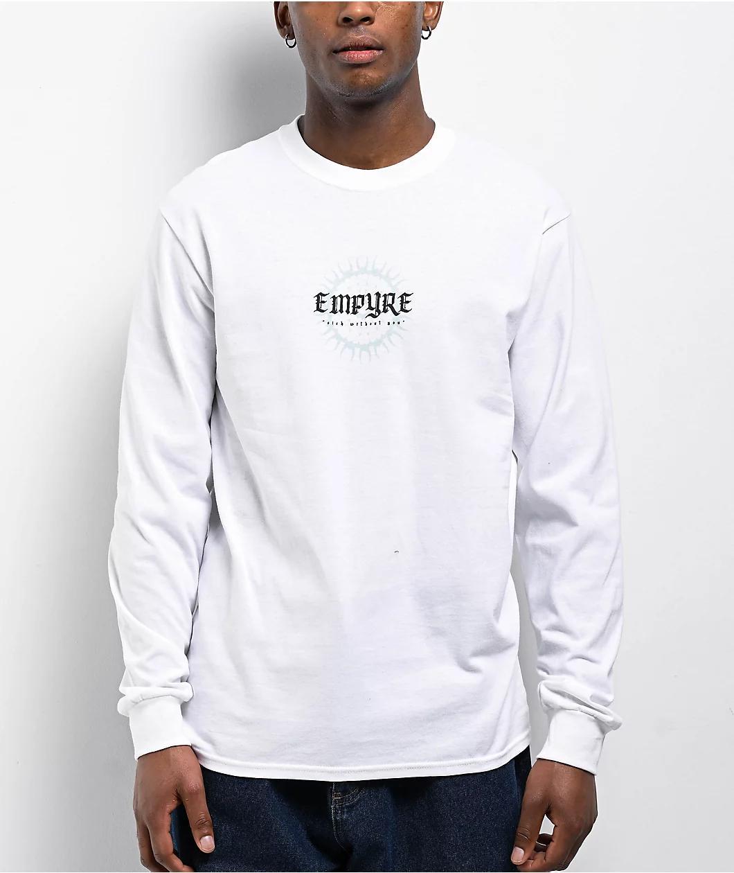 Empyre Sick Without You White Long Sleeve T-Shirt Product Image