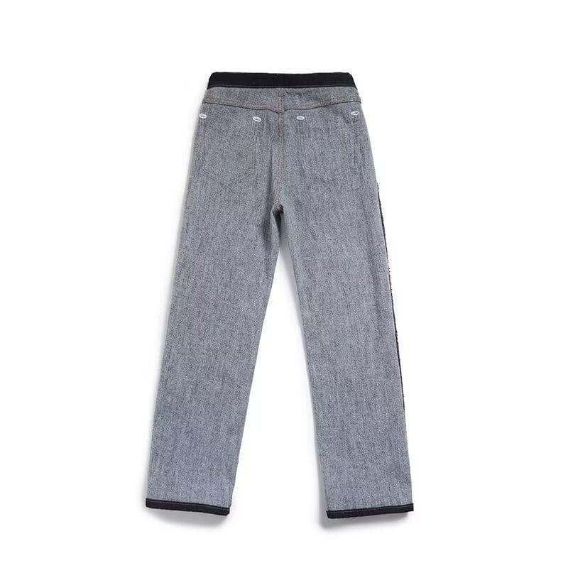 High Rise Straight Leg Jeans Product Image