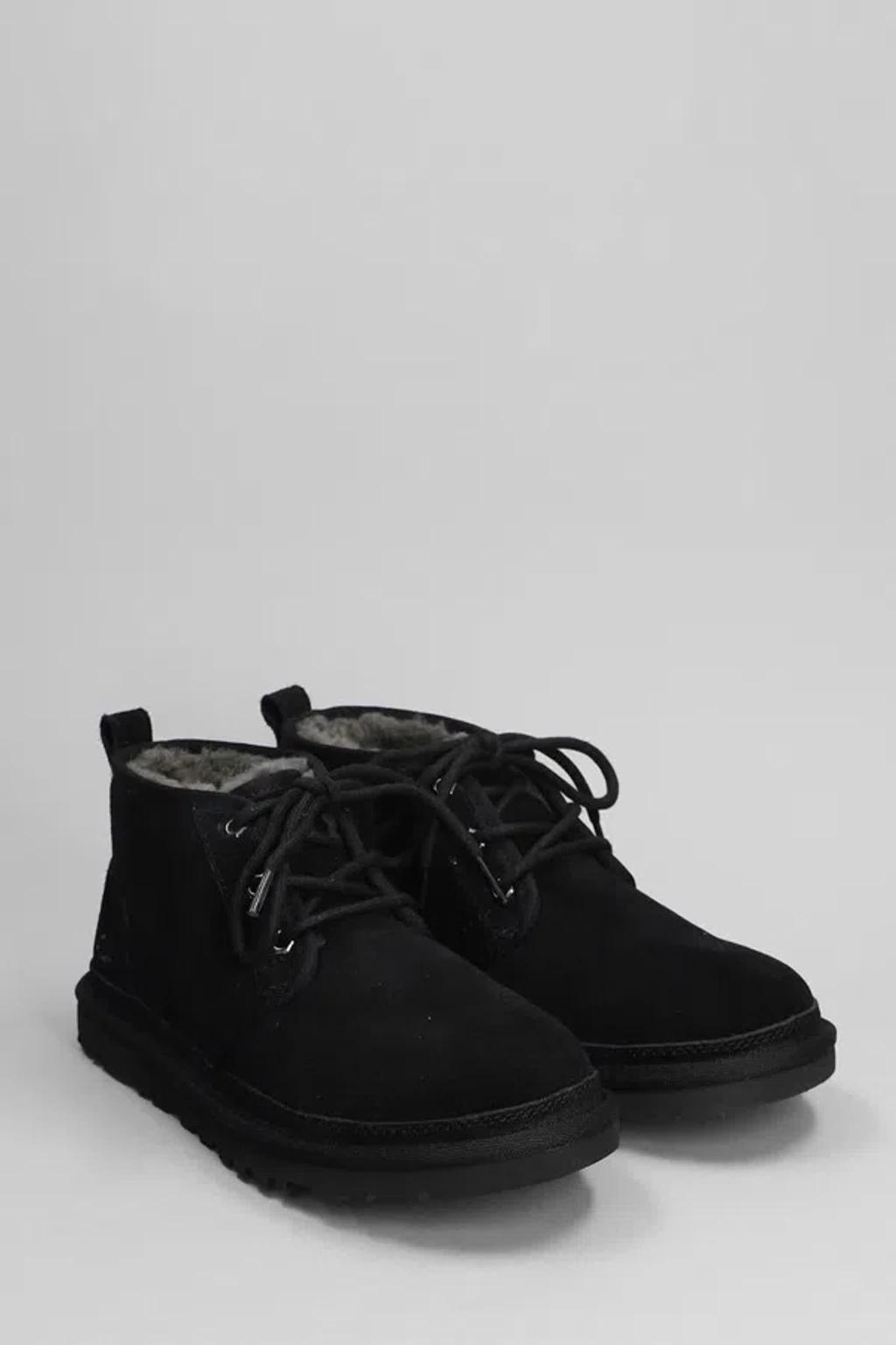 UGG Neumel Lace Up Shoes In Black Product Image