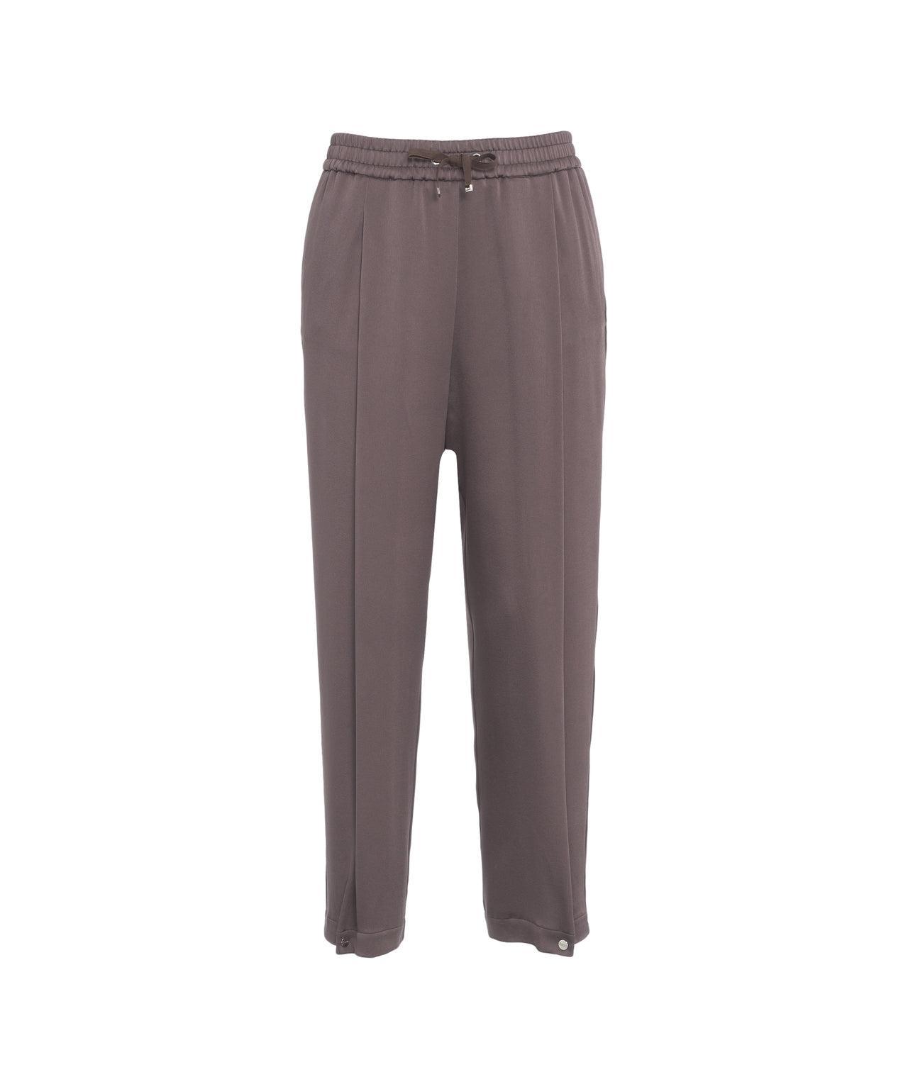 Pleated satin pants Product Image