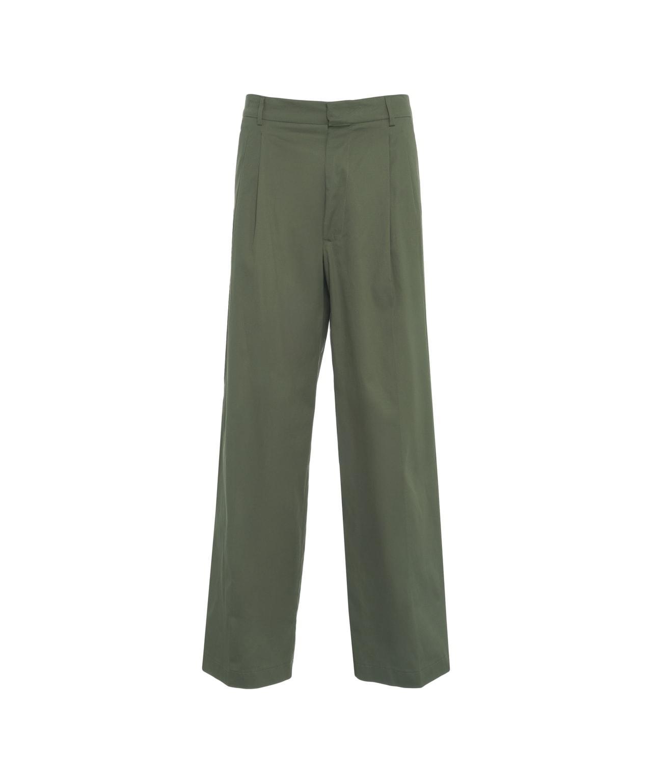 Pleated wide leg pants Product Image