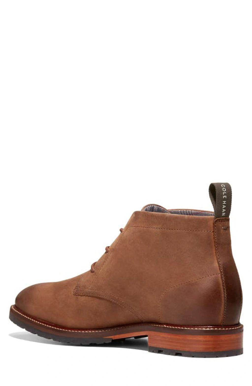 COLE HAAN Berkshire Lug Chukka Boot In Dark Sequoia-natural Product Image