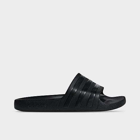 adidas Adilette Men's Aqua Slide Sandals, Size: 11, Off White White Product Image