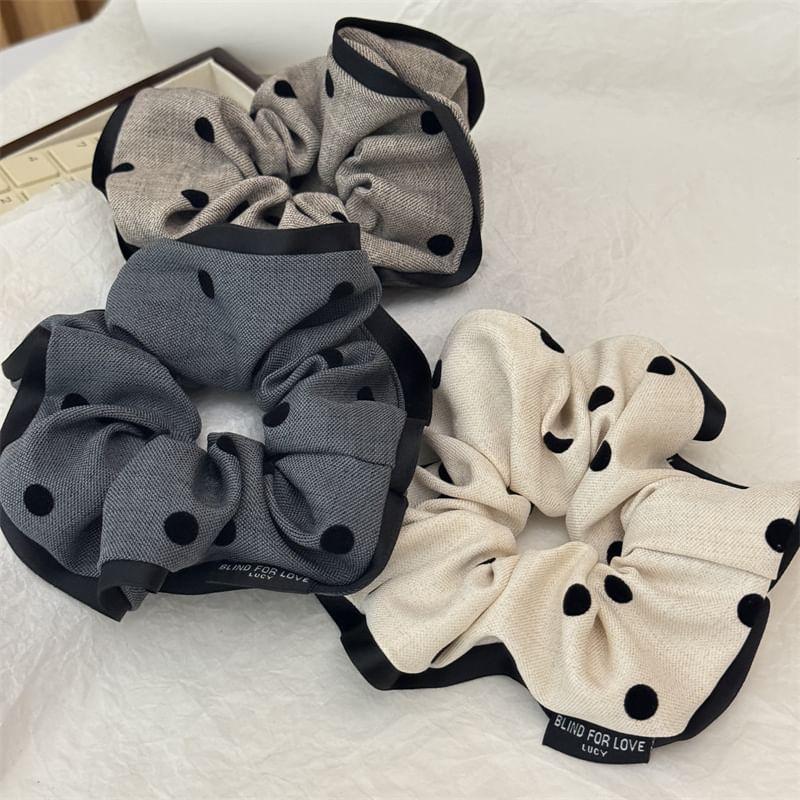 Polka Dot Scrunchie Product Image