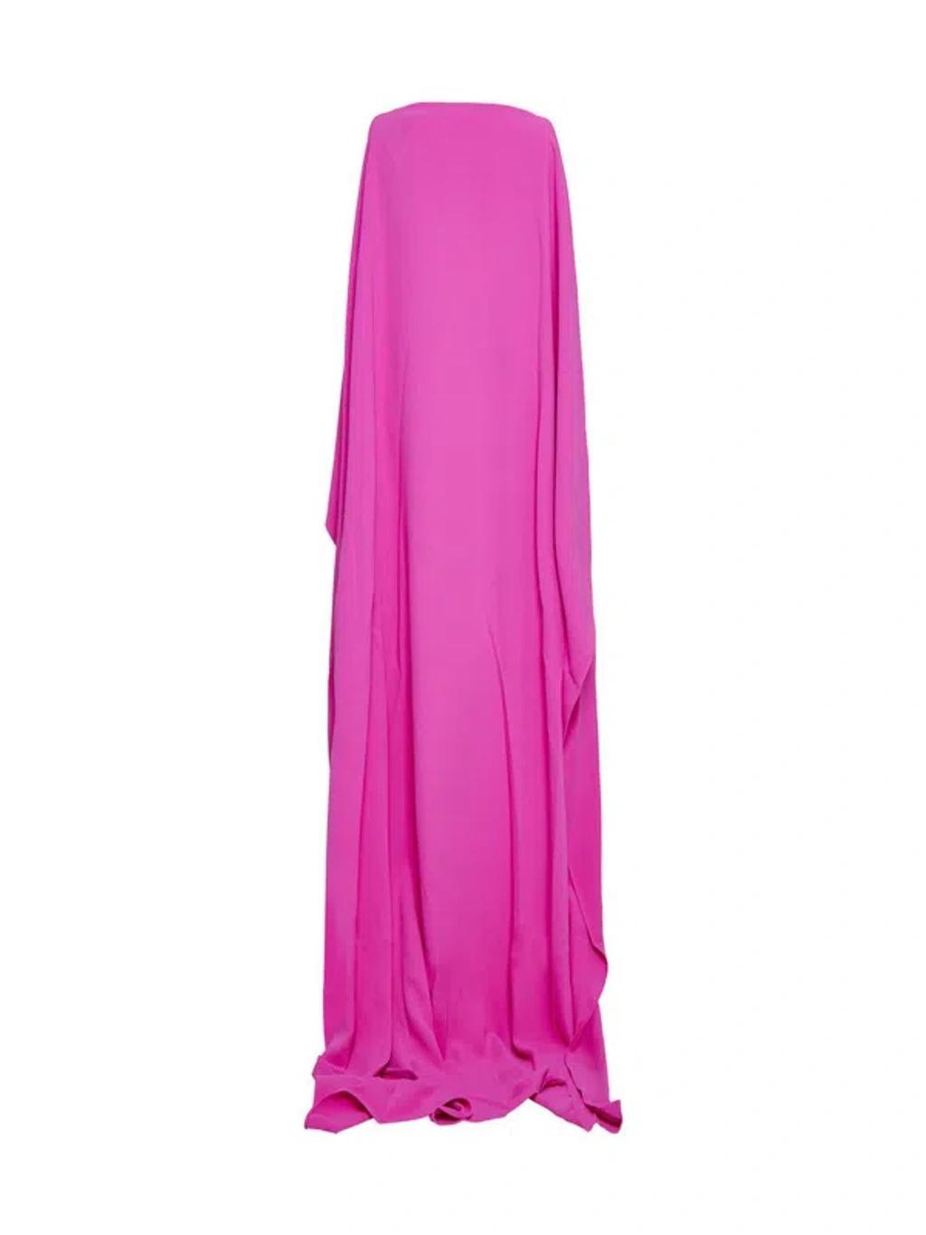 SOLACE LONDON Women Grace Maxi Dress In Pink Product Image