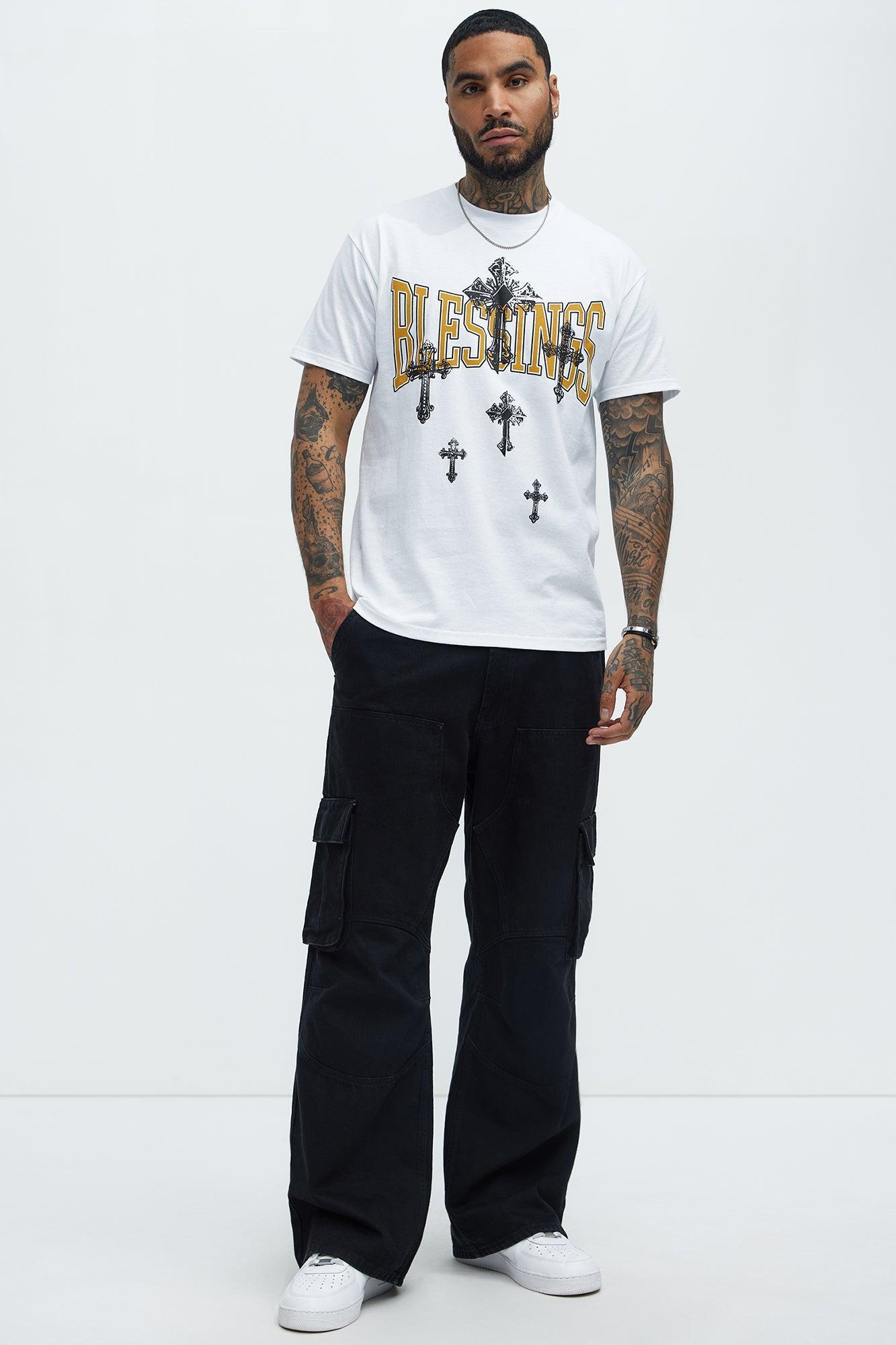 Blessings On Blessings Short Sleeve Tee - White Product Image