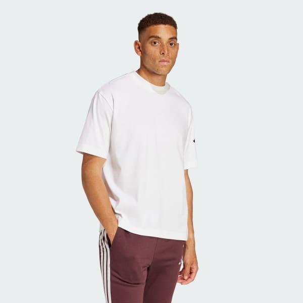 Essentials Loose Fit 3 Bar Logo Tee Product Image