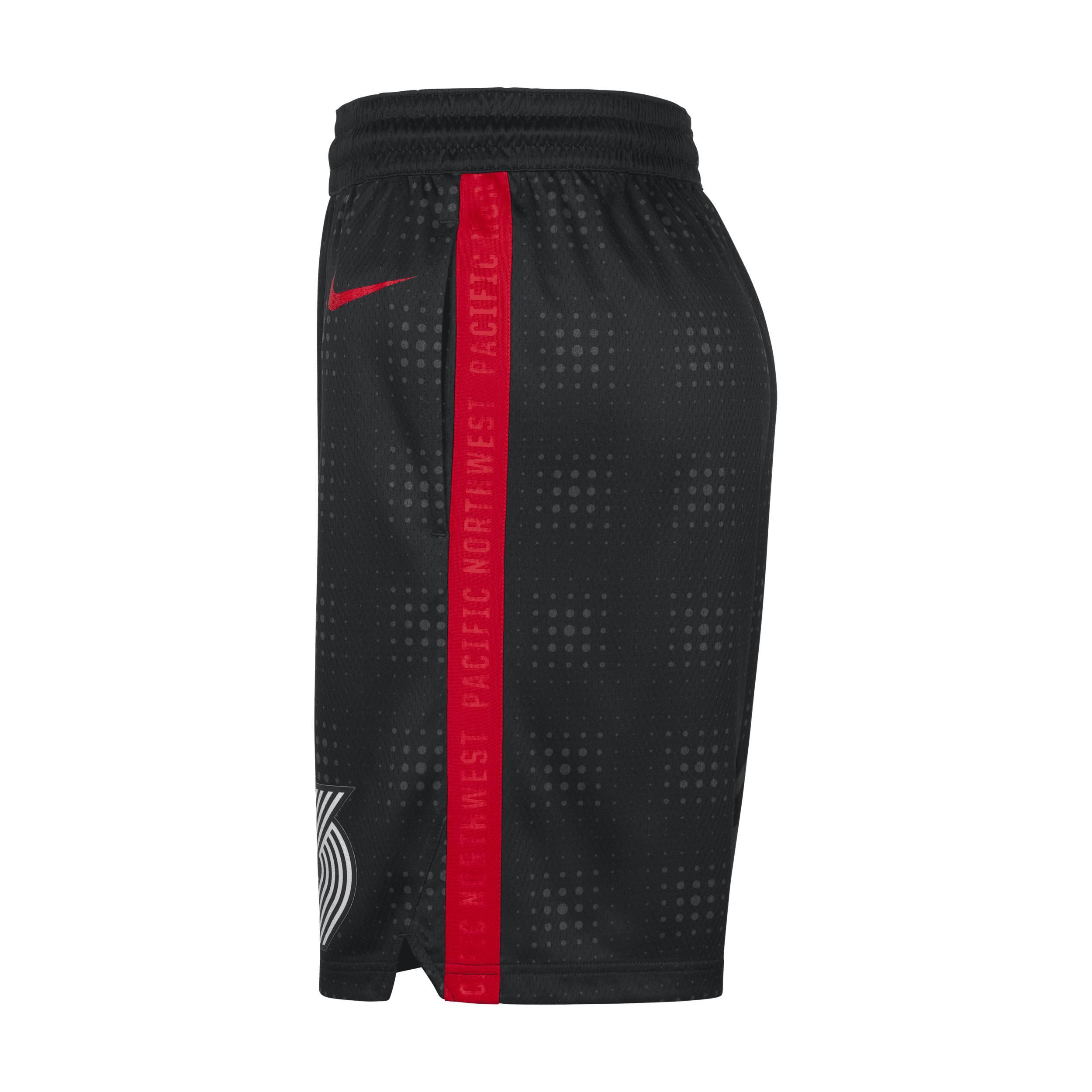 Portland Trail Blazers 2024/25 City Edition Men's Nike Dri-FIT NBA Swingman Shorts Product Image