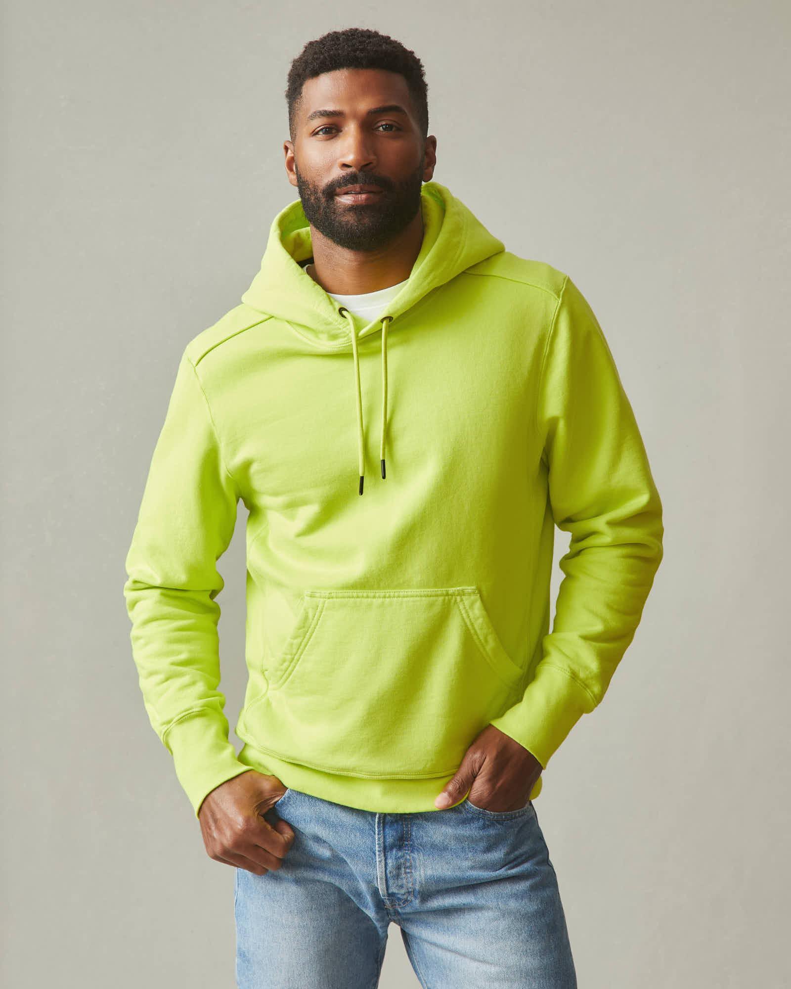 Classic Pullover - Electric Yellow Product Image