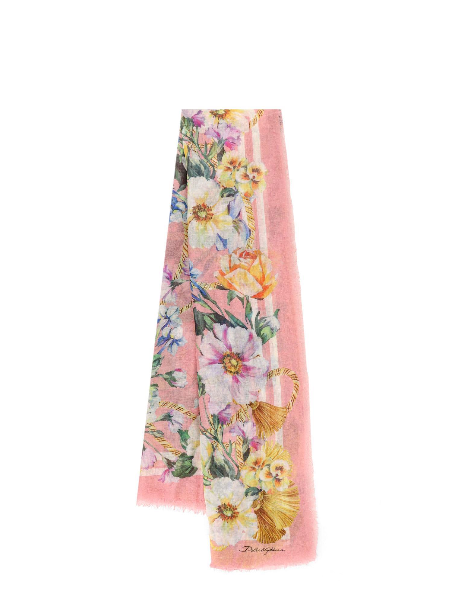 DOLCE & GABBANA Foulard In Pink Product Image