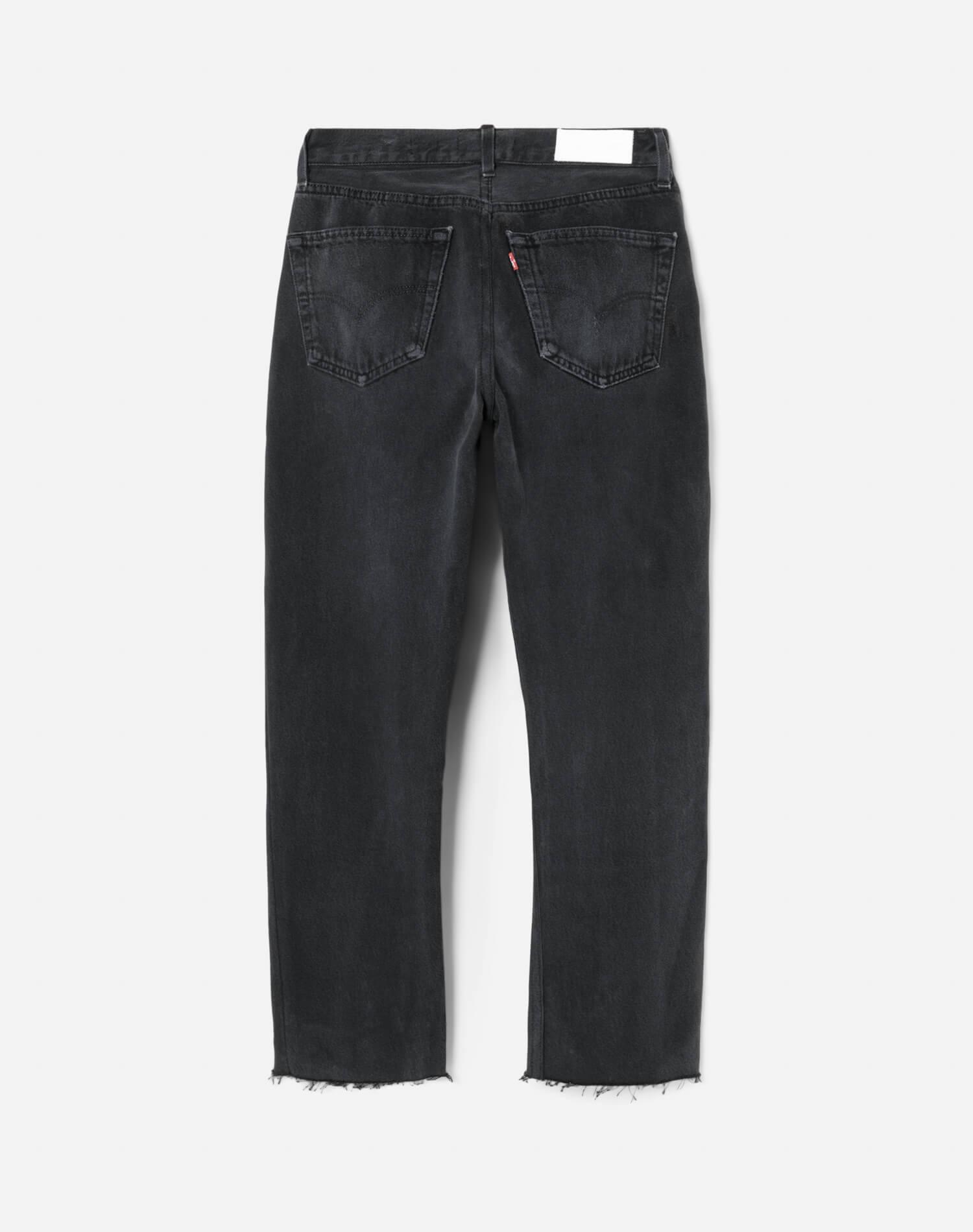 Levi's High Rise Stove Pipe - Black Female Product Image