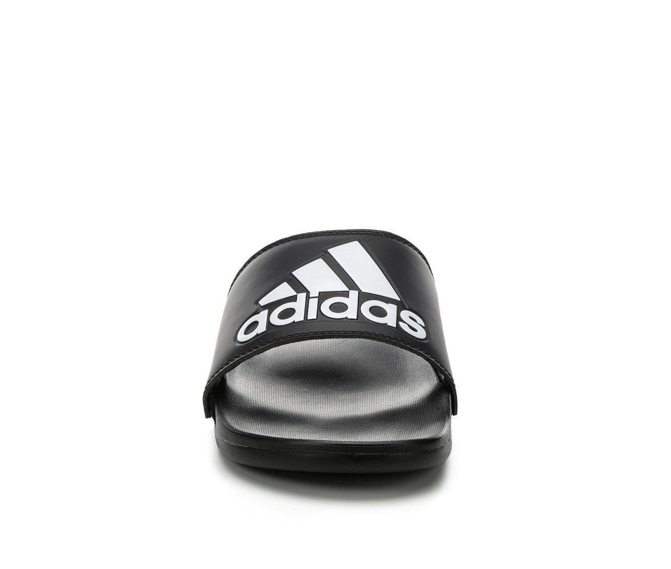 Men's Adidas Adilette Cloudfoam + Logo Sport Slides Product Image