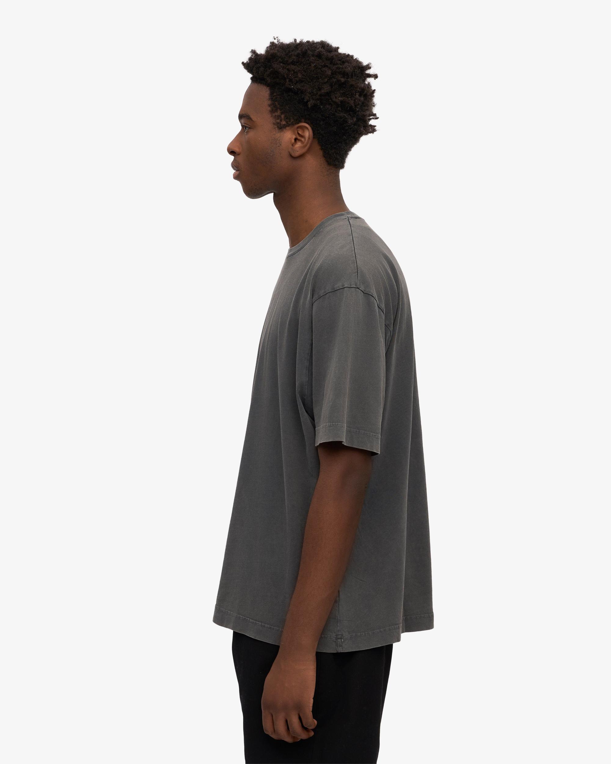 Oversized Organic T-Shirt - Lava Grey Product Image