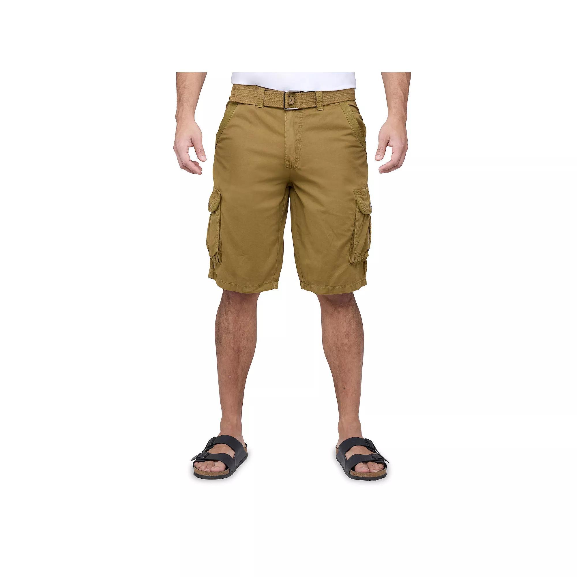 Men's RAW X by Xray Regular-Fit Belted Button Cargo Shorts,  Product Image