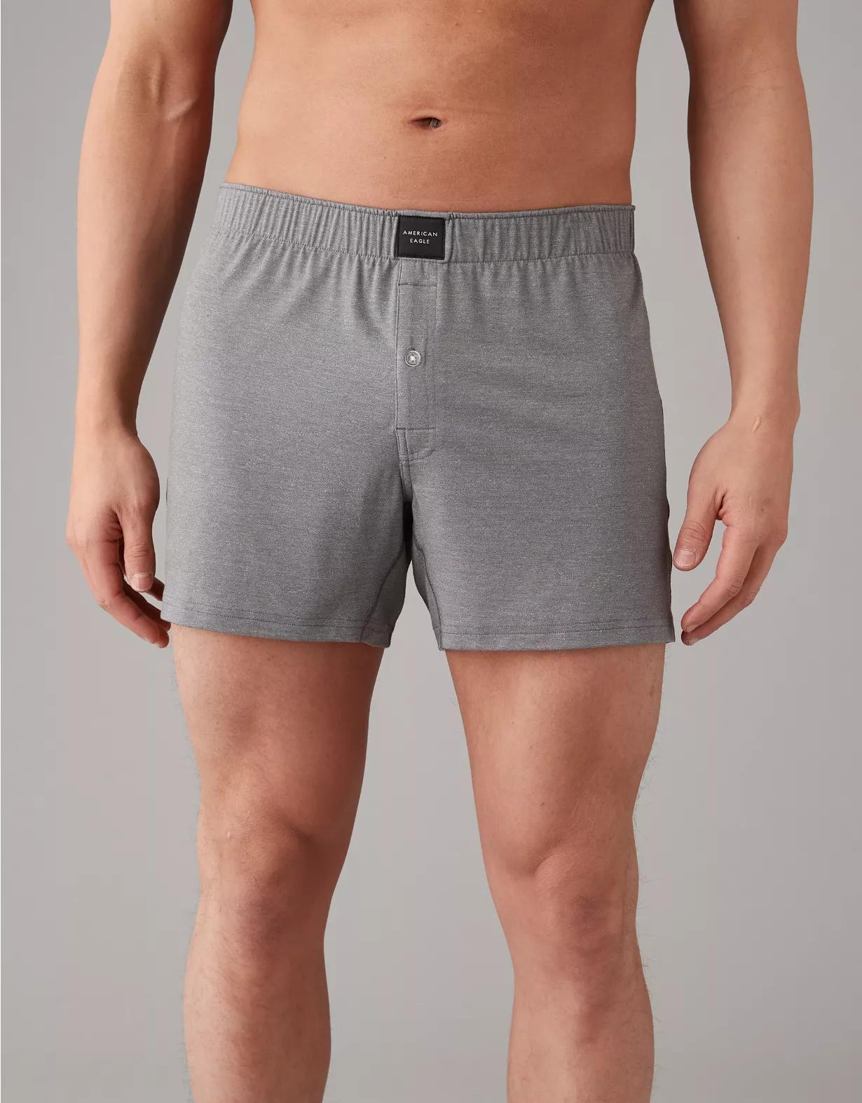 AEO Men's Cherries Slim Knit Ultra Soft Boxer Short Product Image