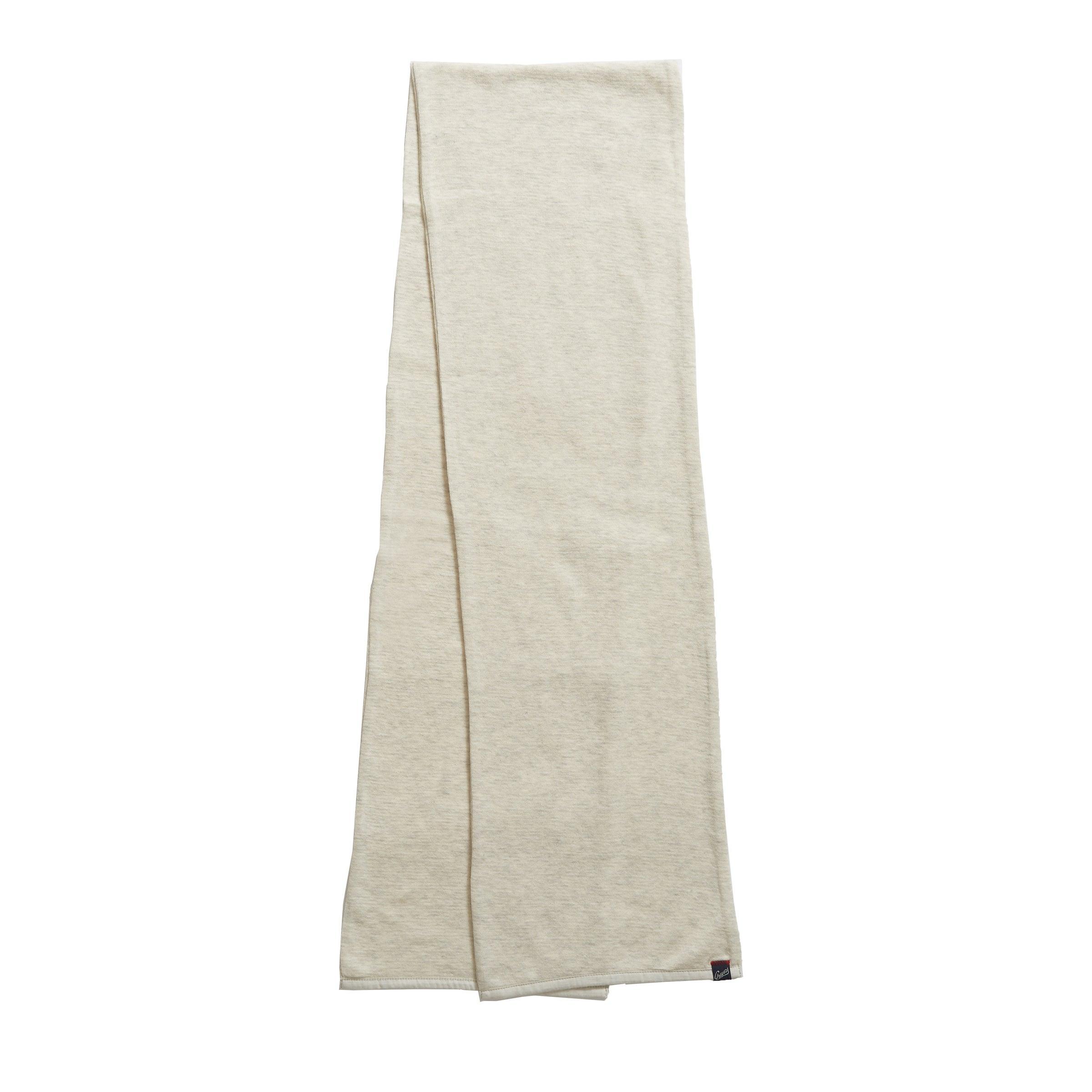 New Windsor Double Cloth Cotton Scarf - Oatmeal Product Image