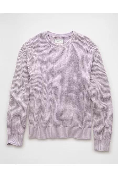 AE Lightweight Textured Sweater Mens Product Image
