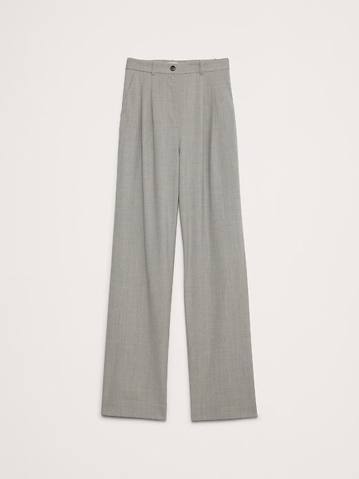 Soho High-Rise Wide-Leg Linen Pant Product Image