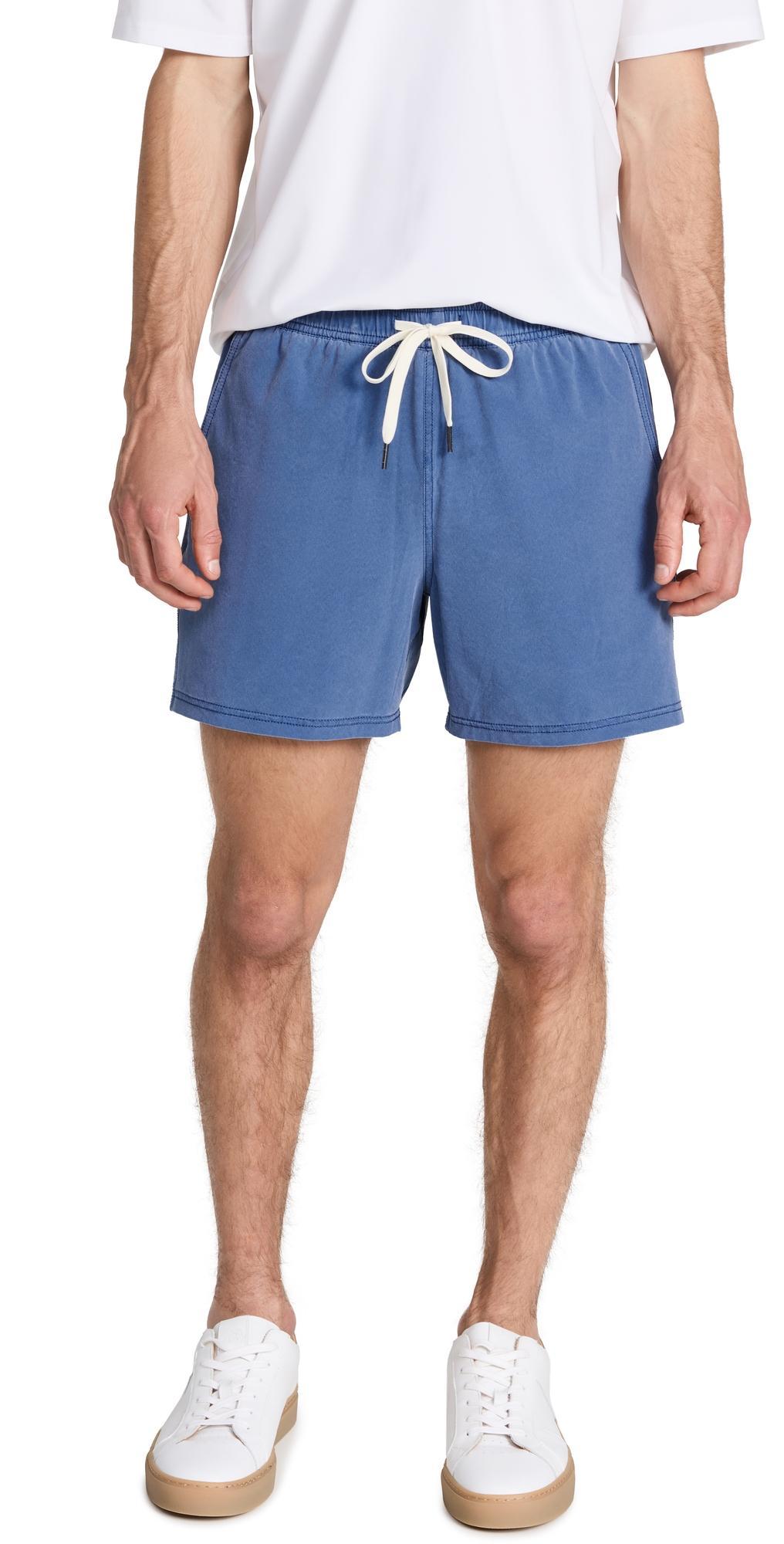 Fair Harbor The Bungalow Swim Shorts 5 Navy M Product Image