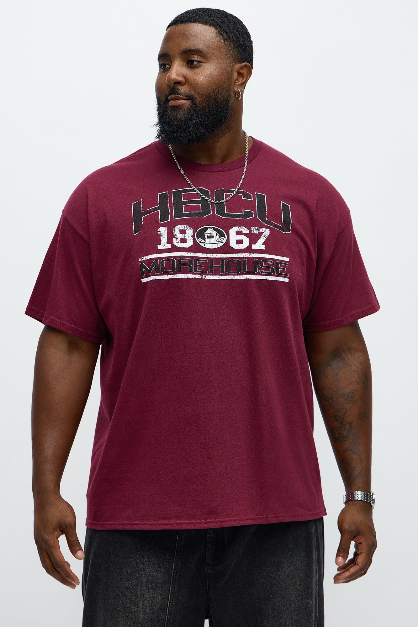 HBCU Morehouse Short Sleeve Tee - Burgundy Product Image