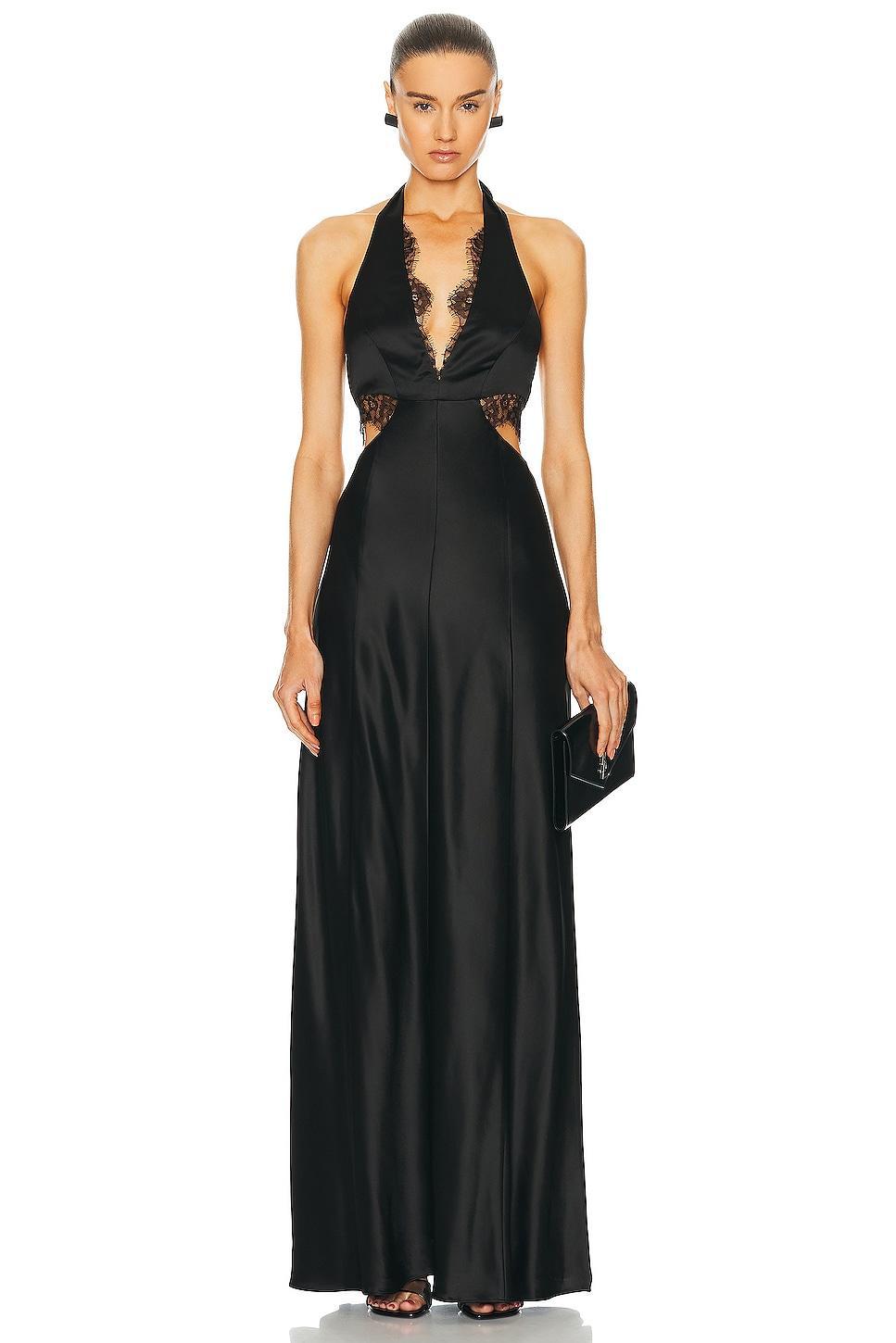 Kylie Lace Cutout Gown Product Image