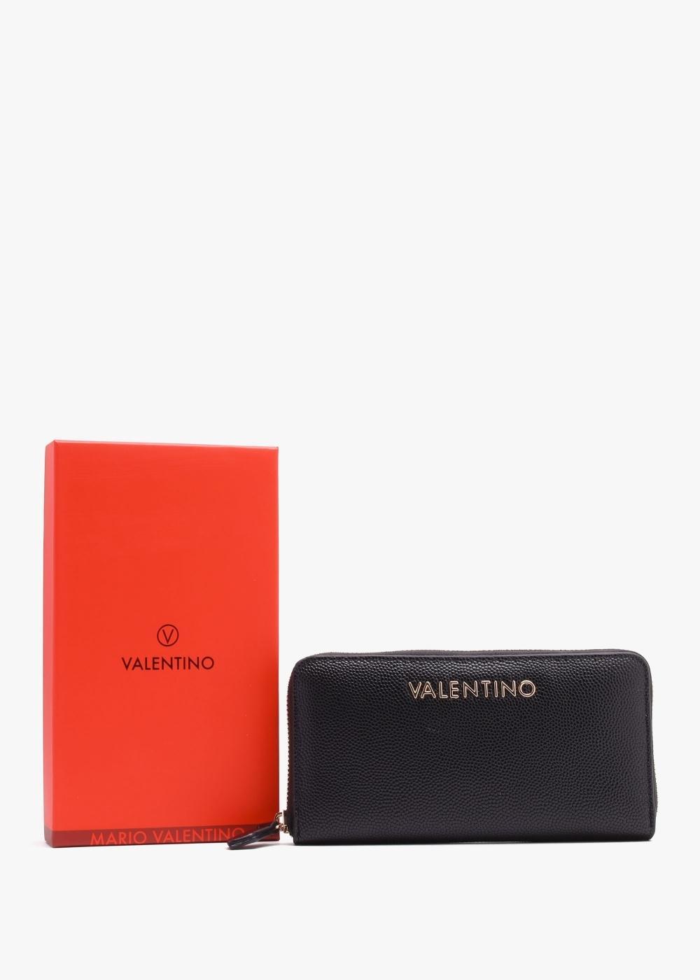 VALENTINO GARAVANI Divina Nero Zip Around Wallet In Bkeg Product Image