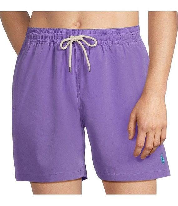 Polo Ralph Lauren Traveler Classic 5.5#double; Inseam Swim Trunks Product Image