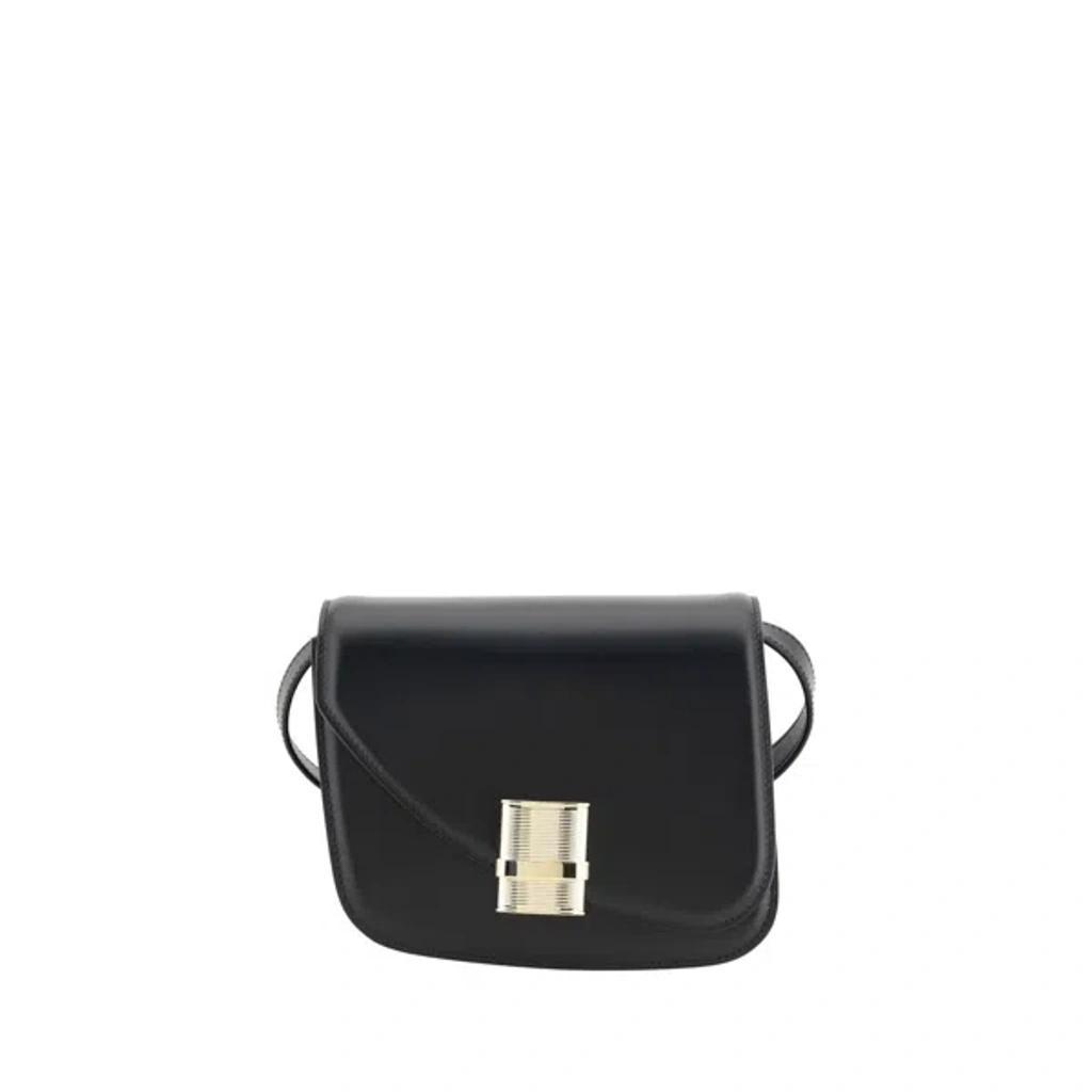 FERRAGAMO Women Fiamma Shoulder Bag In Black Product Image