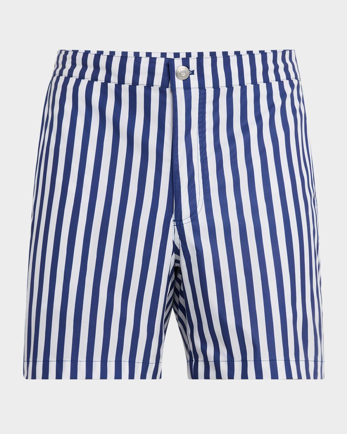 Awning Stripe Swim Trunk Product Image