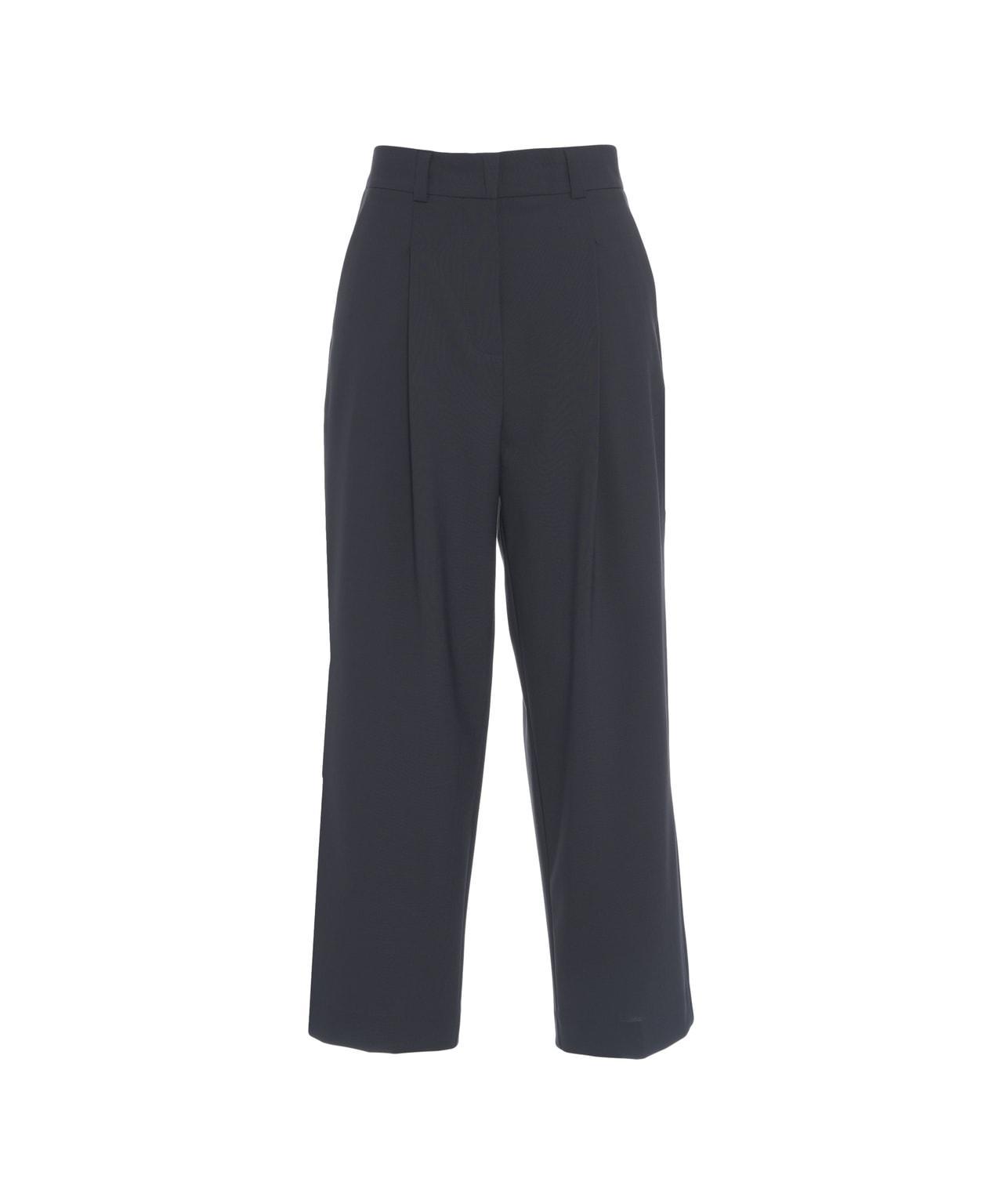 Pleated wool blend pants Product Image