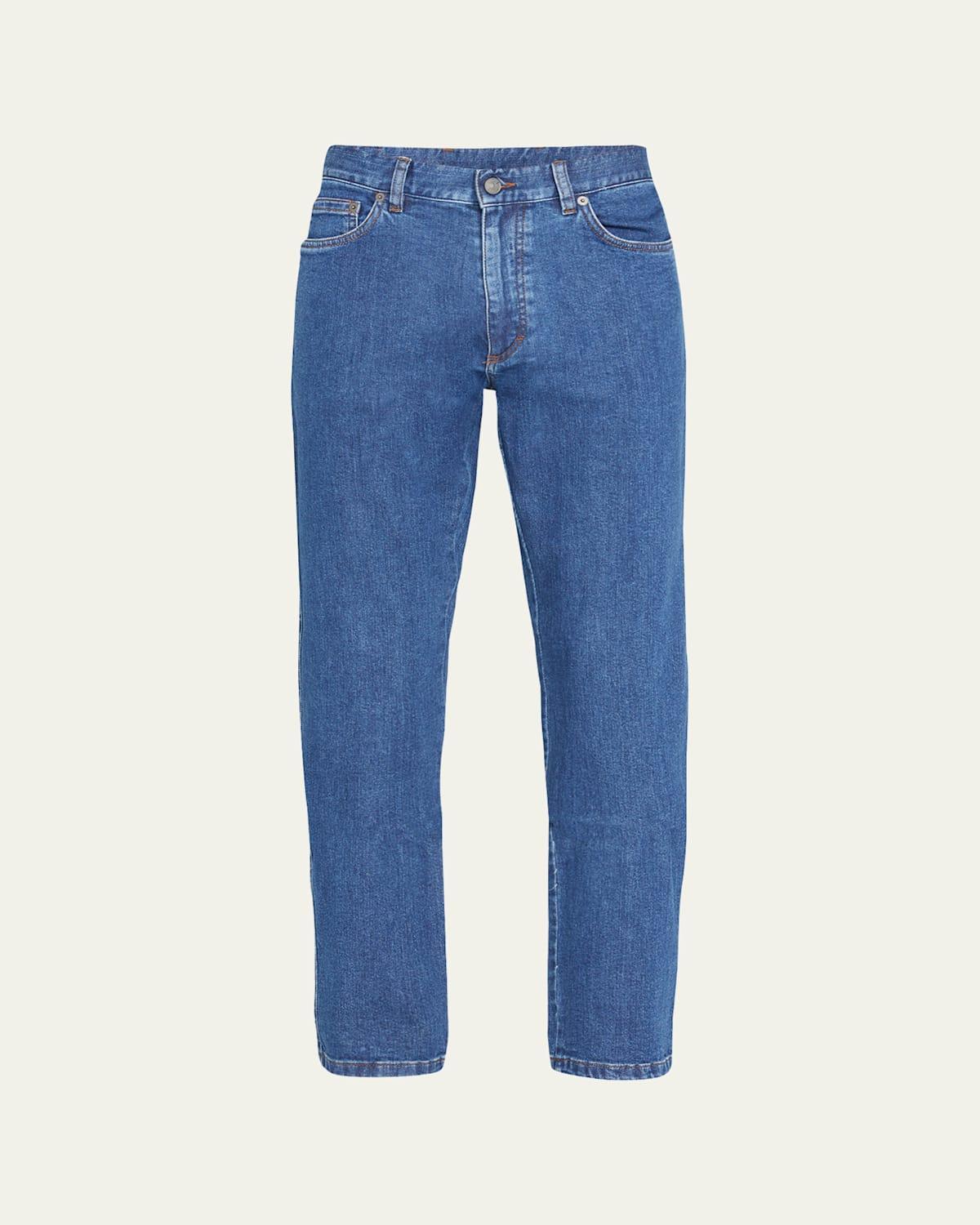 Mens Five-Pocket Jeans Product Image