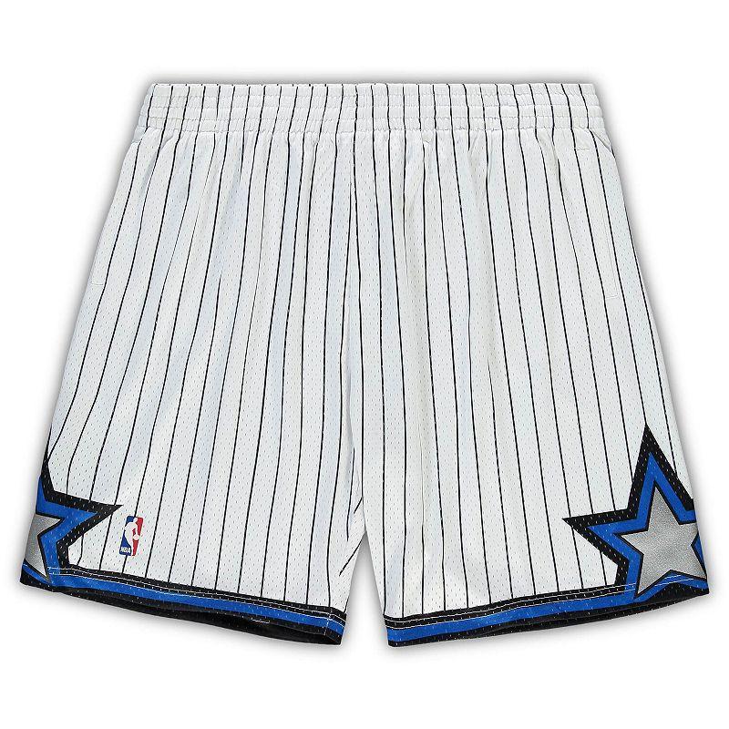 Mens Mitchell & Ness White Orlando Magic Big & Tall Hardwood Classics Team Swingman Shorts Product Image