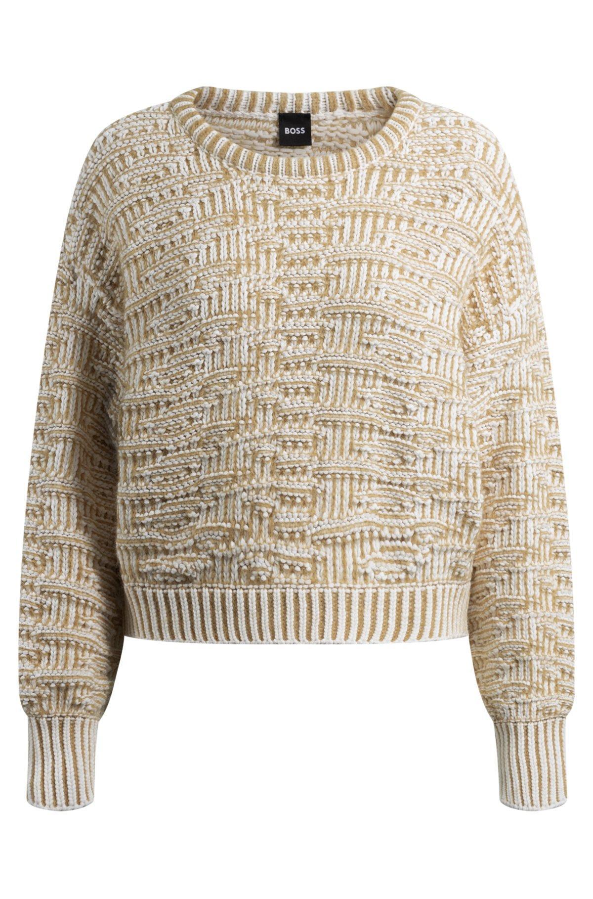  sweater with 3D knit Product Image