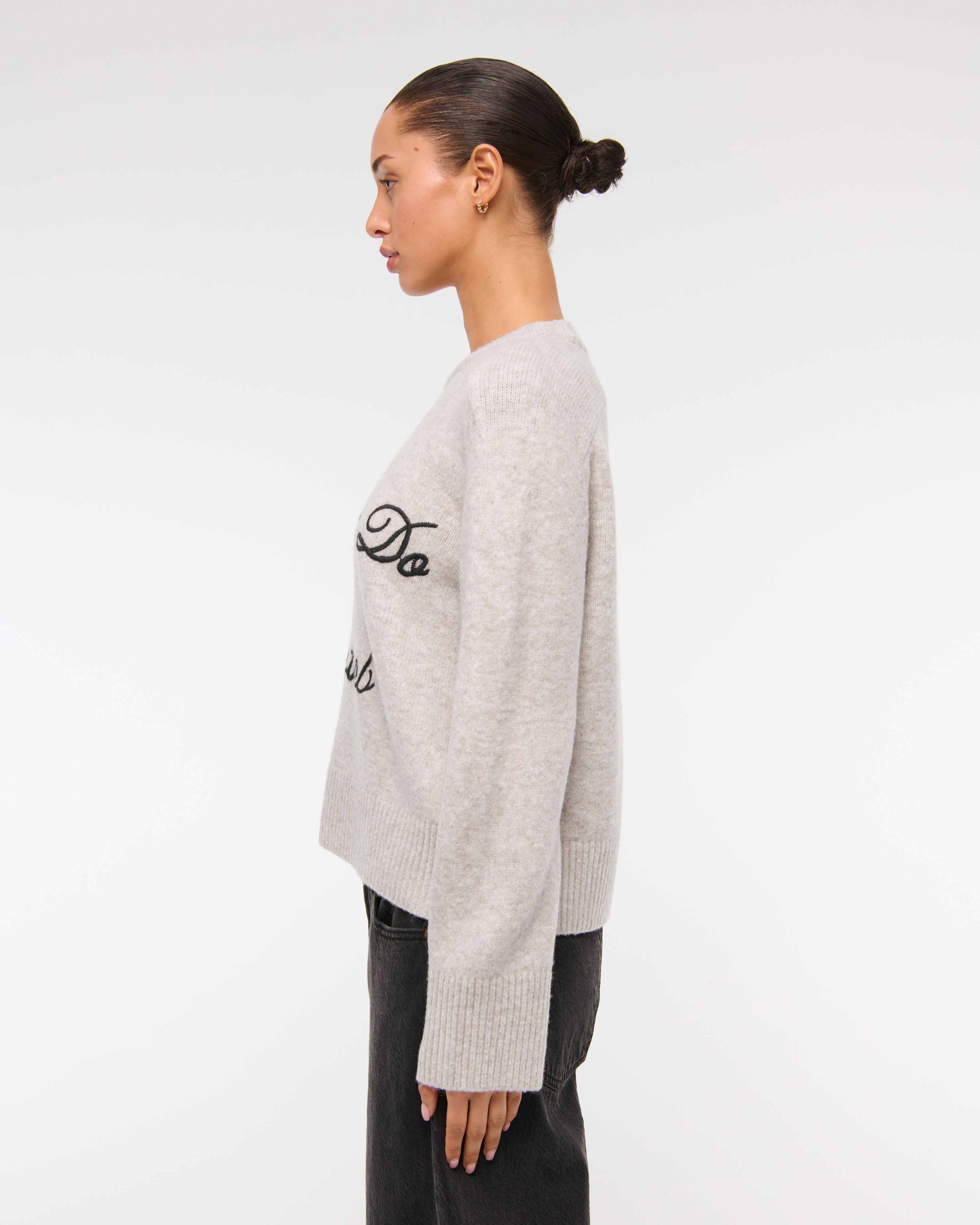 The A&F Madeline NYC Crew Sweater Product Image