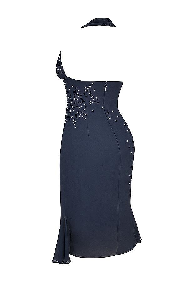 Jovanna Midnight Embellished Midi Dress - SALE Product Image