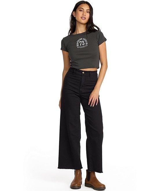 Billabong Free Fall High Rise Wide Leg Pants Product Image
