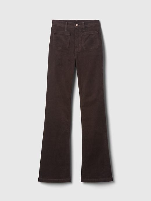 High Rise Corduroy '70s Flare Pants Product Image