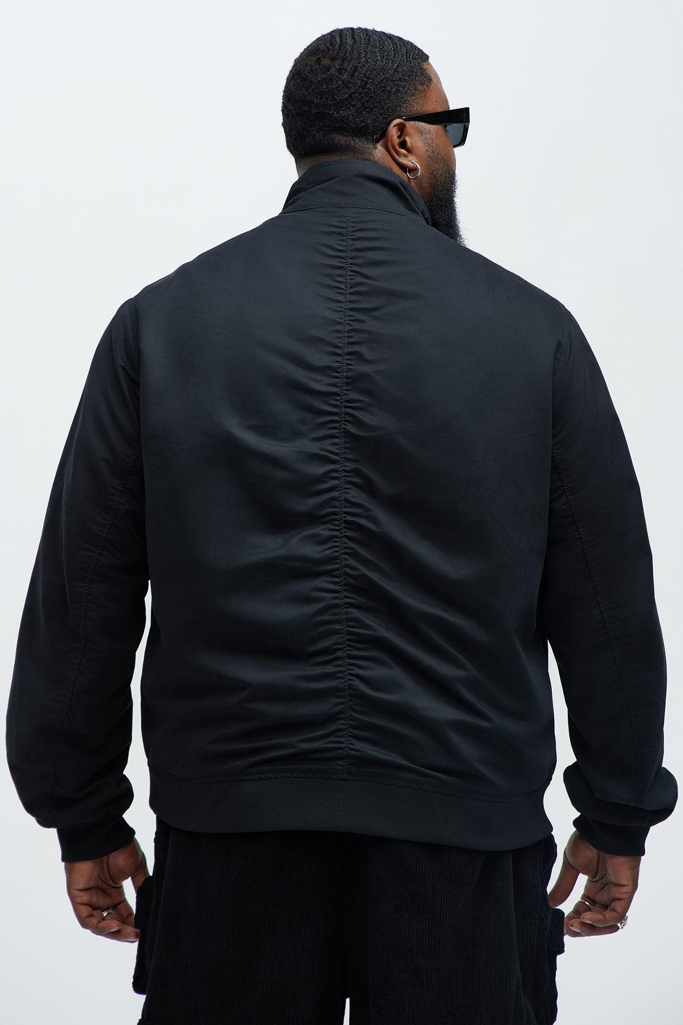 Quite Unique Service Station Jacket - Black Product Image