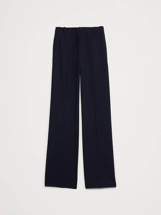 High-Rise Modern Straight Refined Pant Product Image