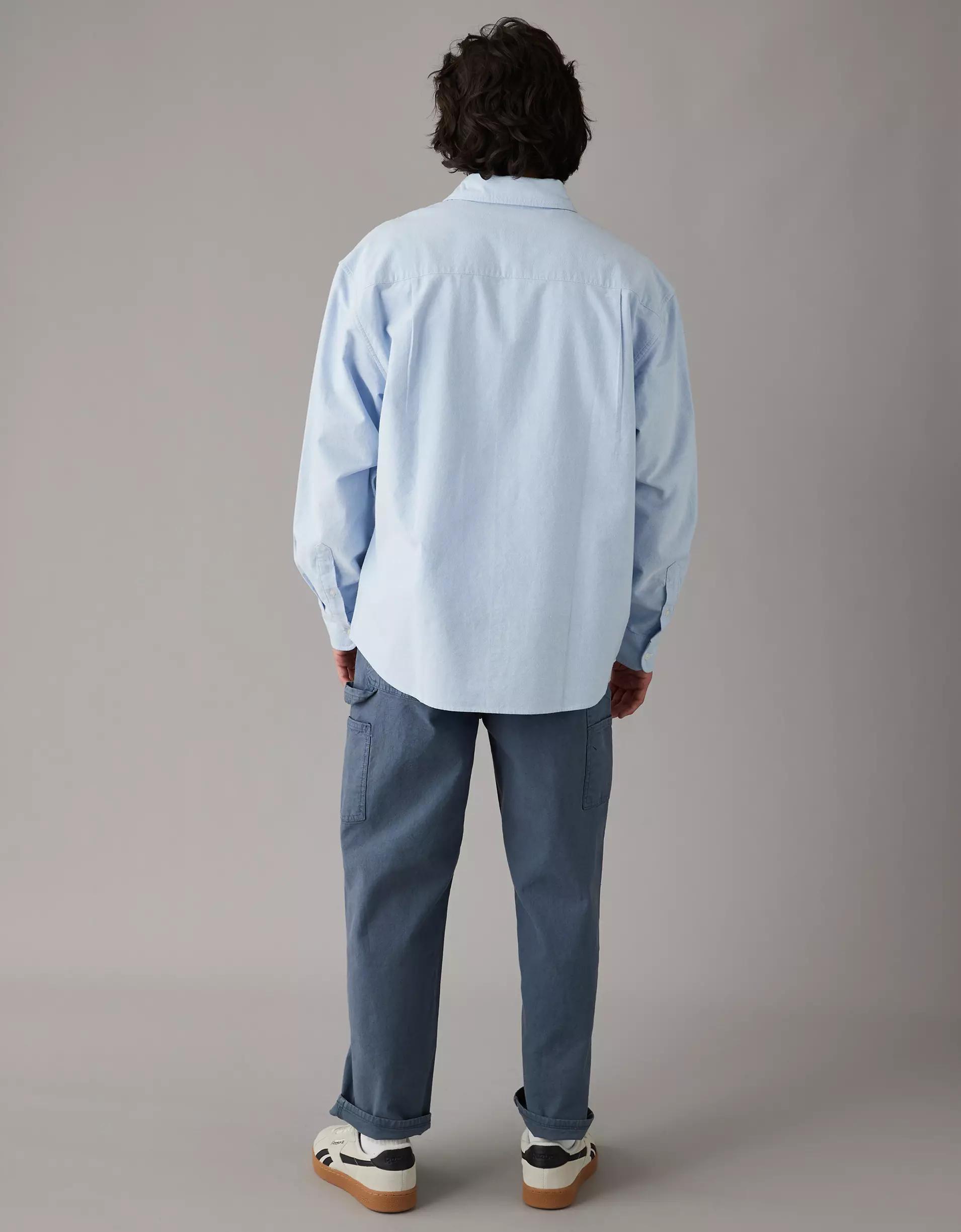 AE Everyday Classic Fit Oxford Button-Up Shirt Product Image