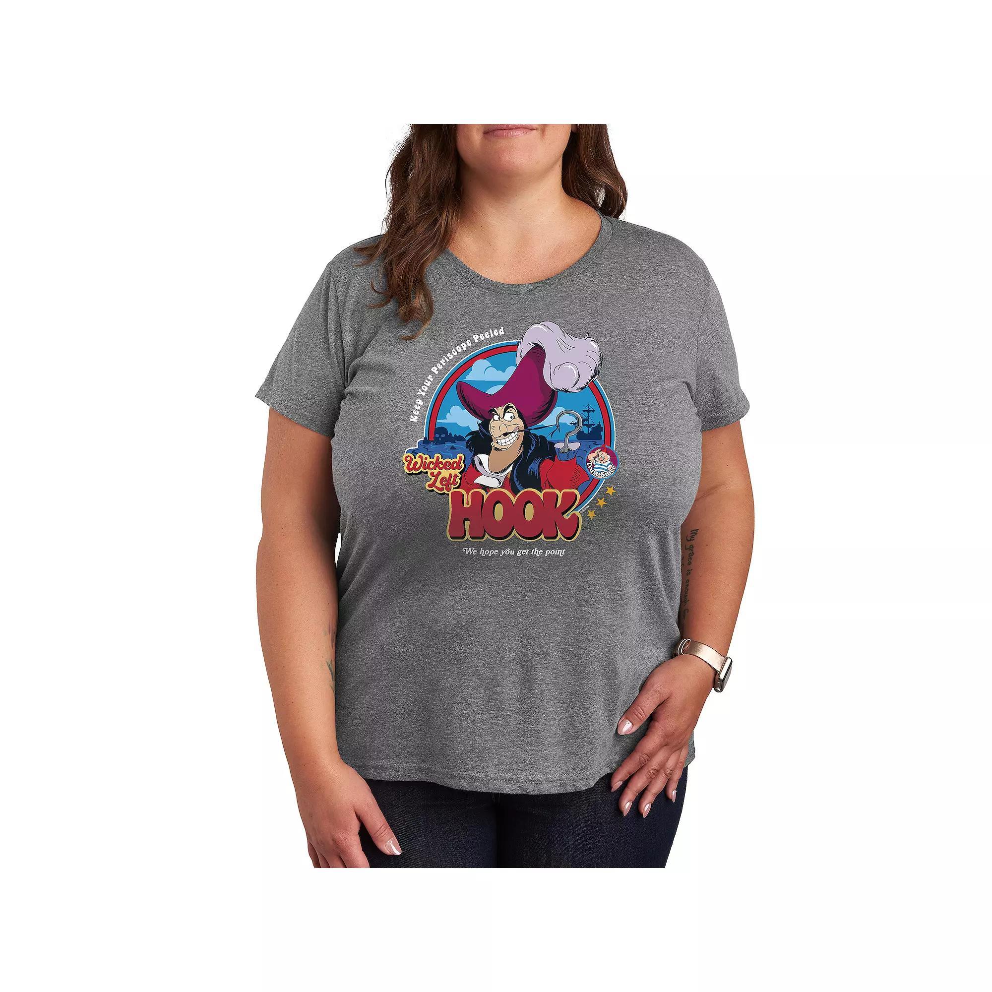 Disney's Peter Pan Plus Wicked Left Hook Graphic Tee, Women's,  Product Image