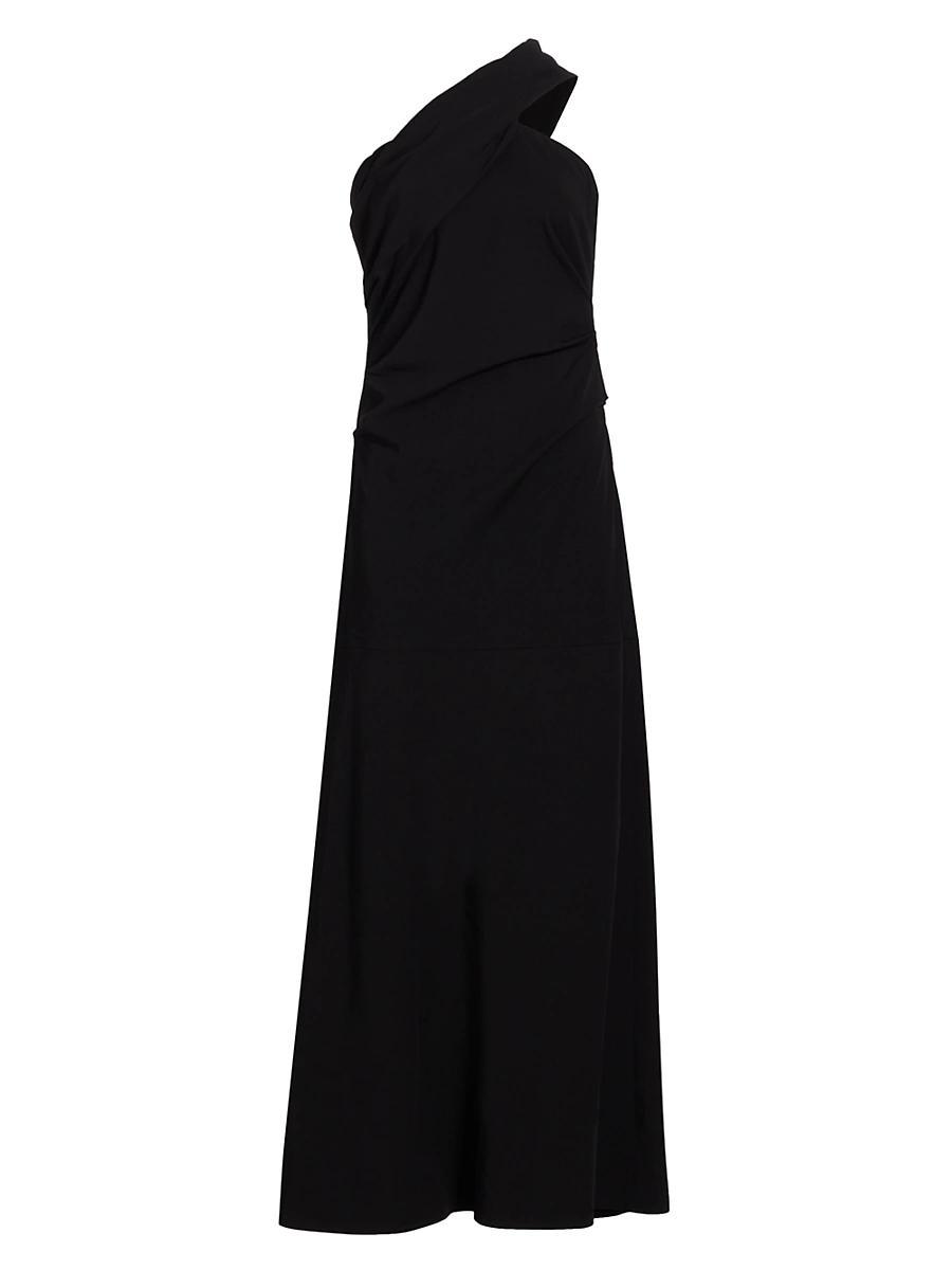 Womens Twisted Knot A-Line Gown Product Image