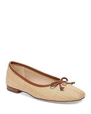 Sam Edelman Meadow Ballet Flat Bleached Beechwood Weave Product Image