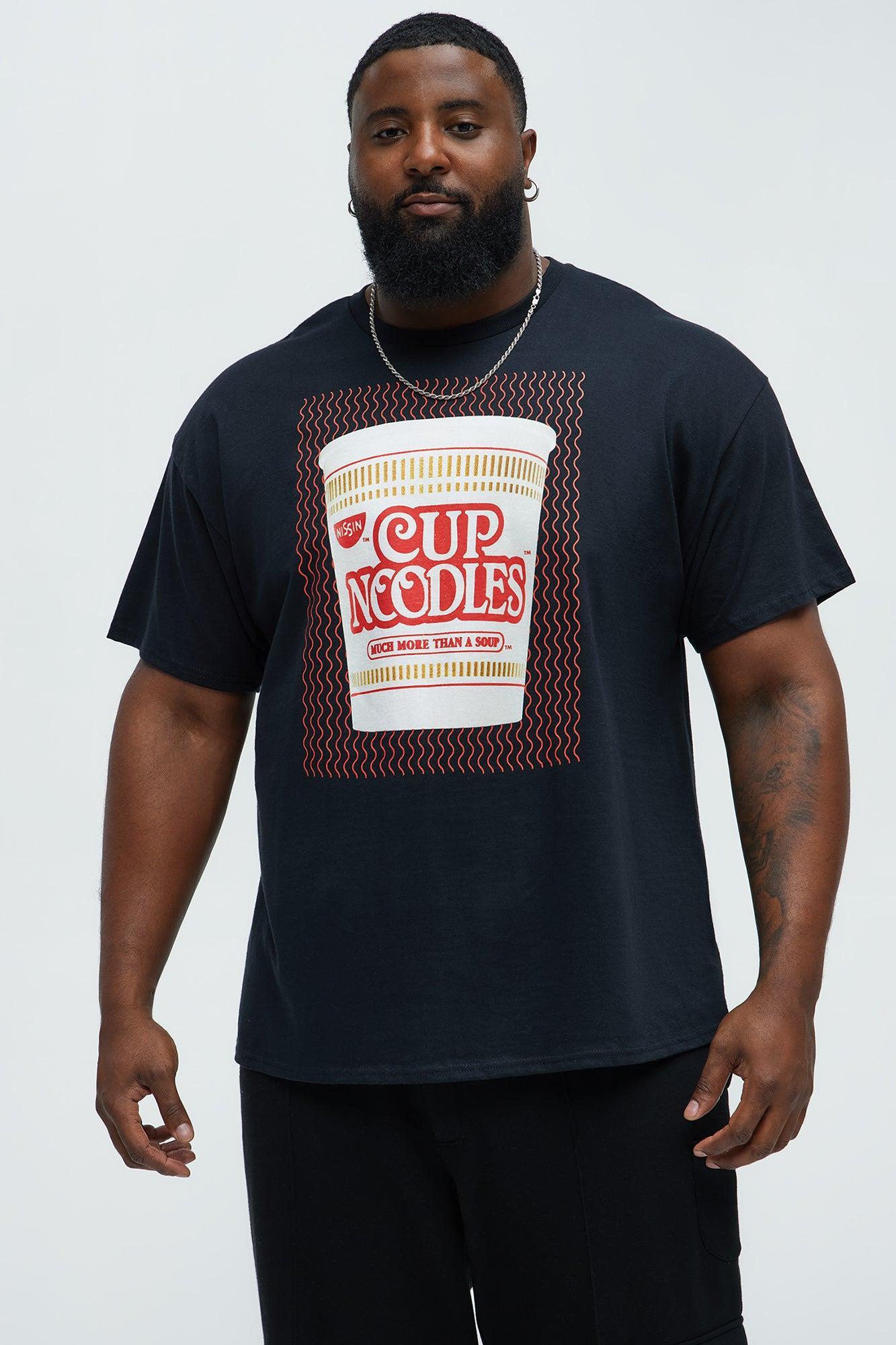 Cup Noodles Short Sleeve Tee - Black Product Image
